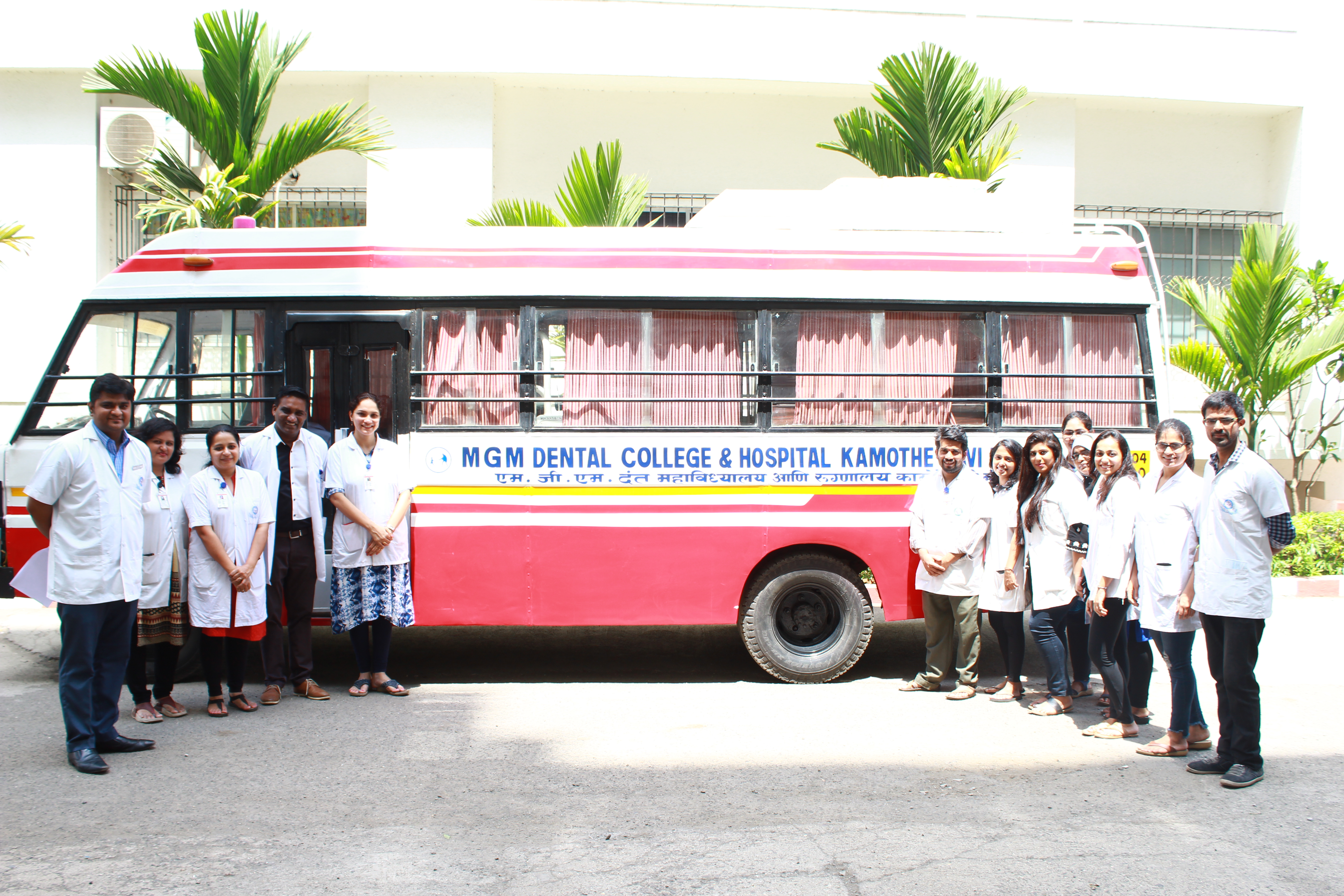 Mobile Dental Van for Door to Door service